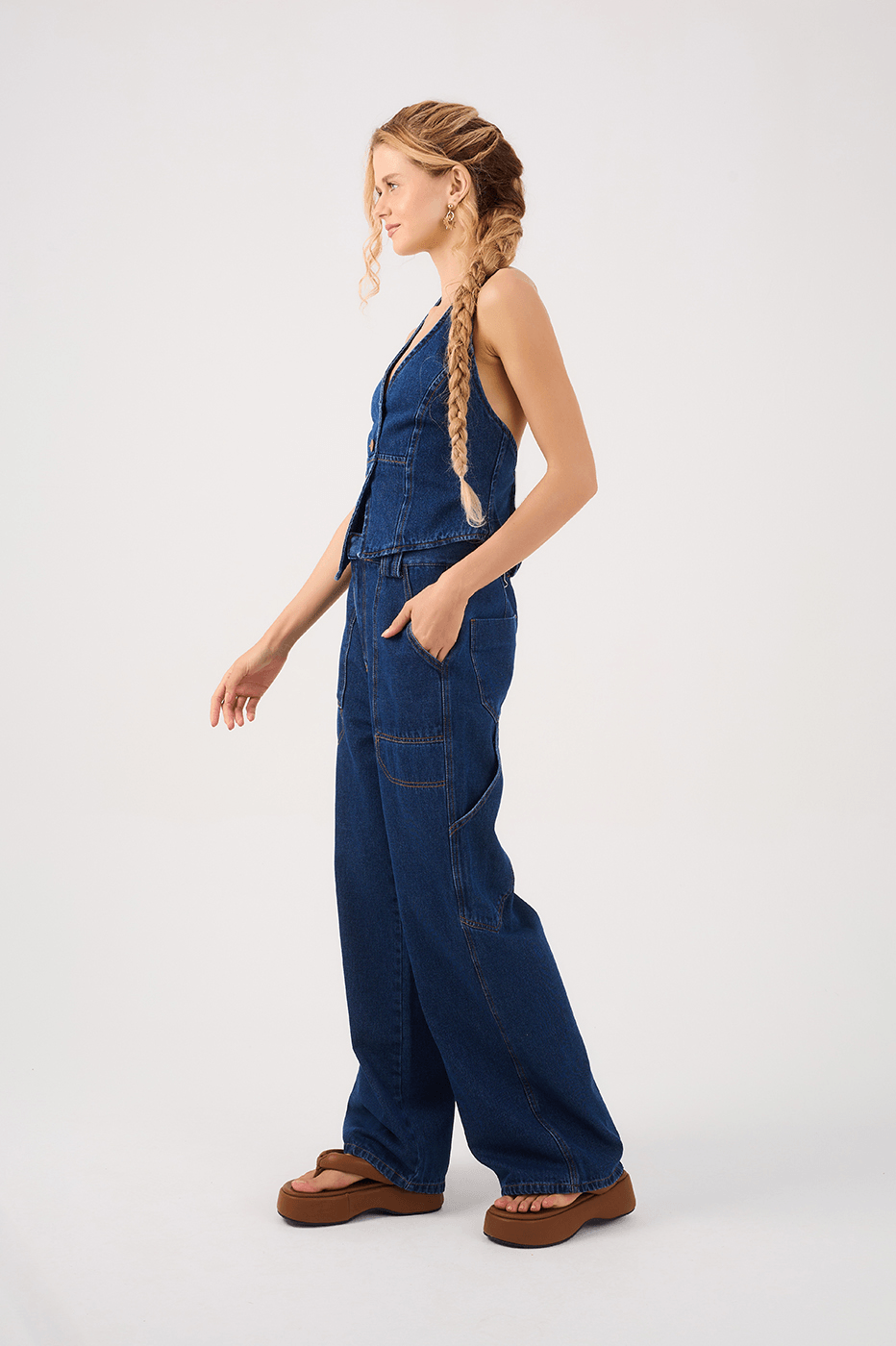Jeans Pants with Pockets