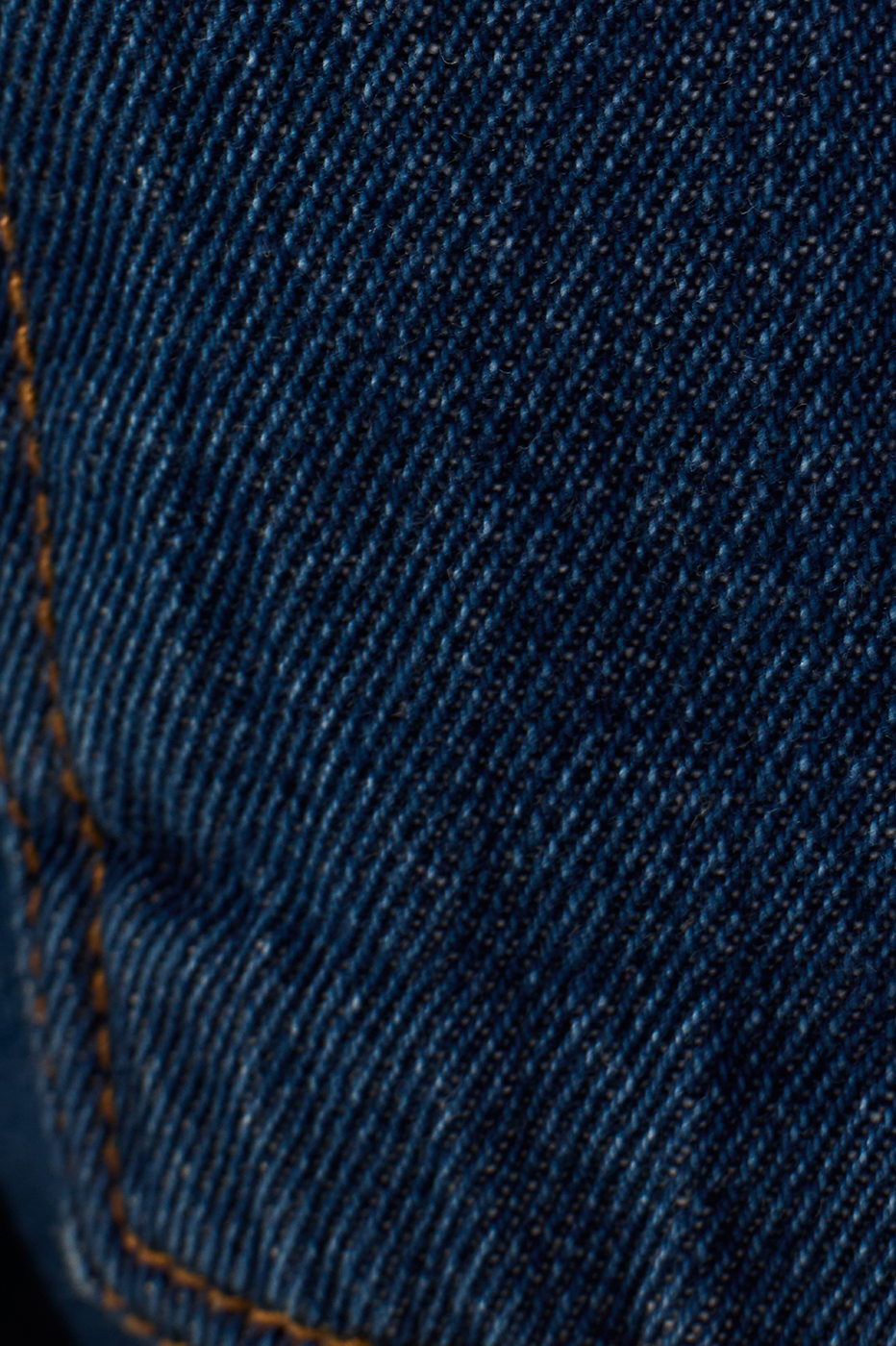 Denim Pockets Belt Loops Basic Pants