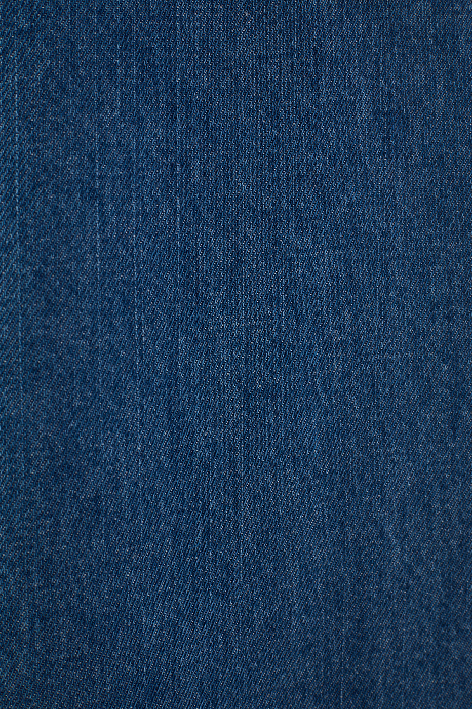 Denim Pockets Wide-Leg Pants