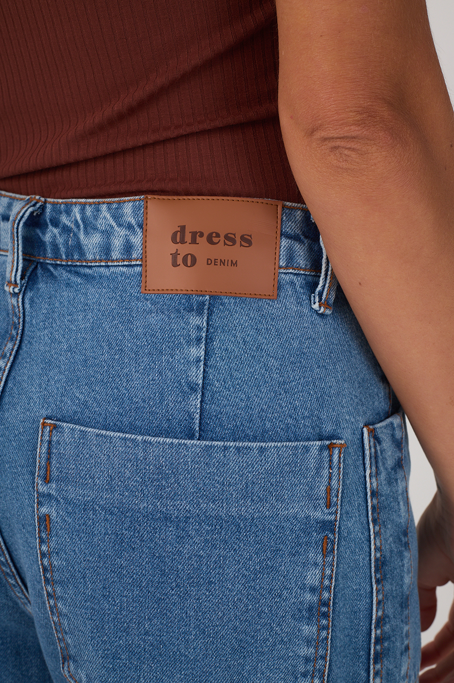 Denim Pockets Pants_5