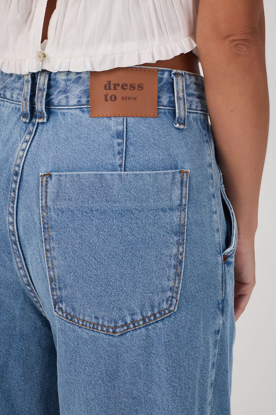 Tailored Denim Pants_5