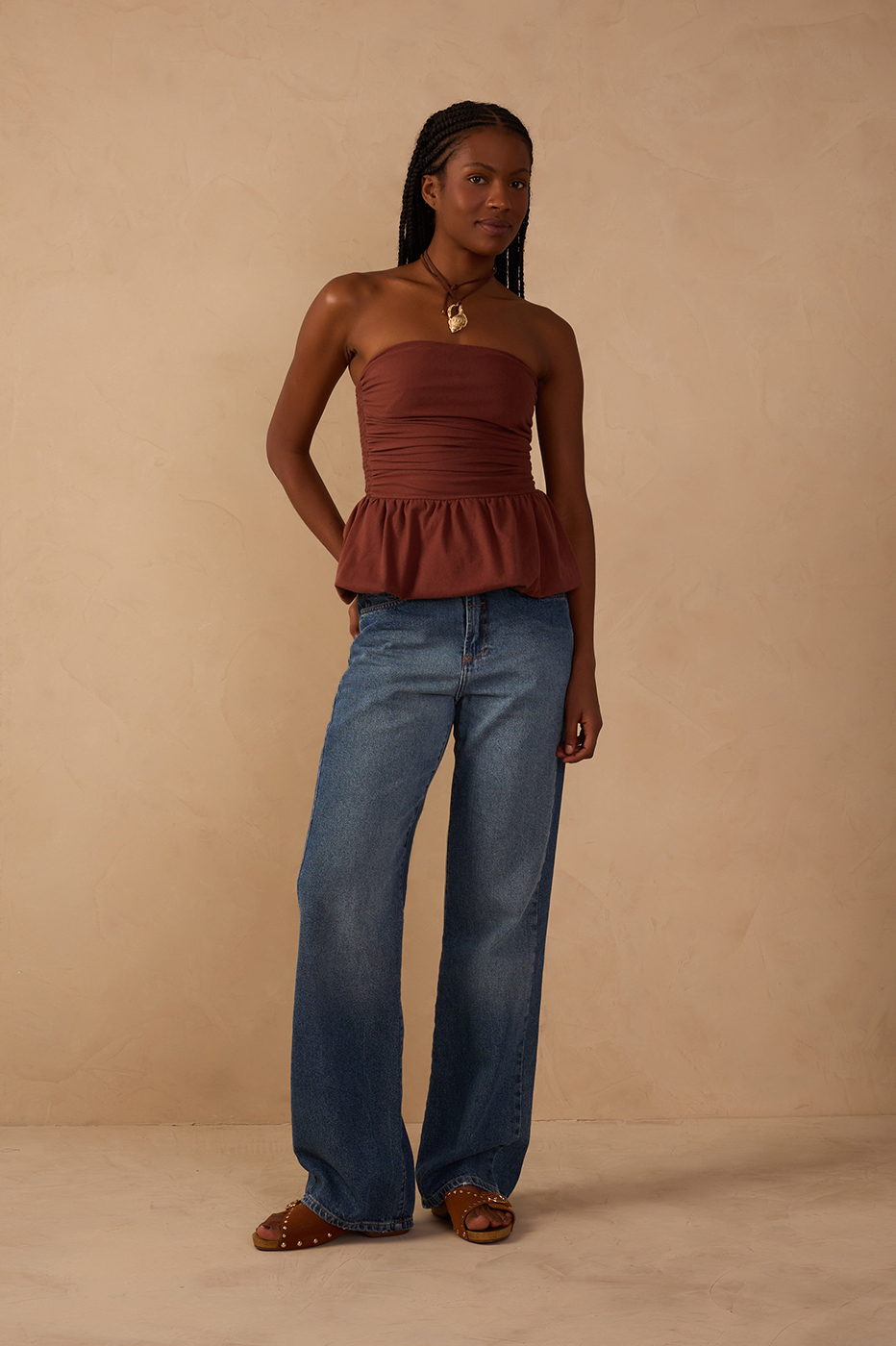 Marked Denim Pants_1