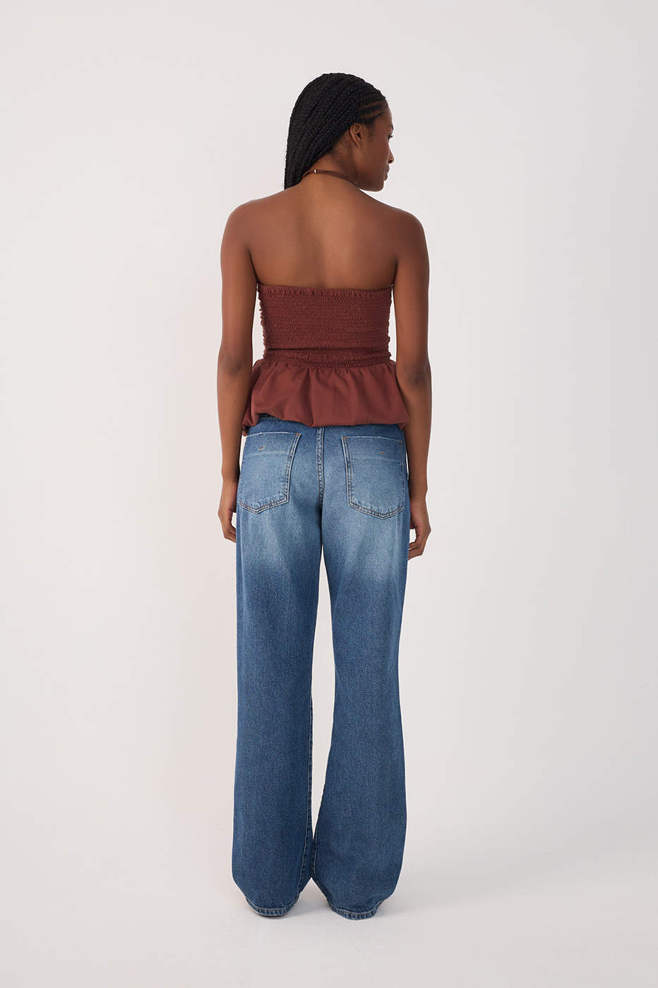 Marked Denim Pants_5