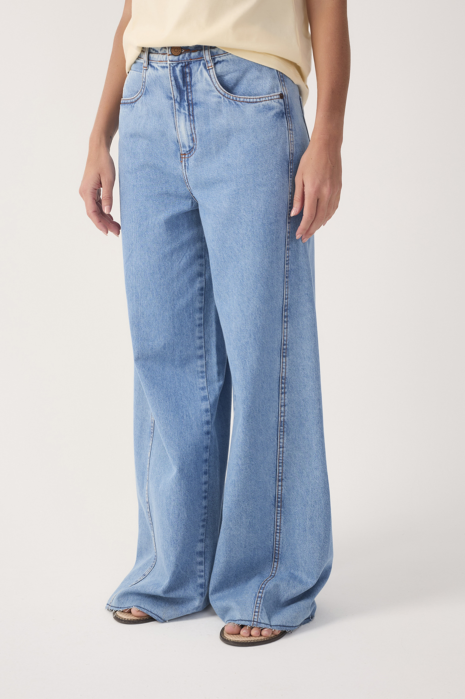 Offset Seams and Topstitching Jeans_4