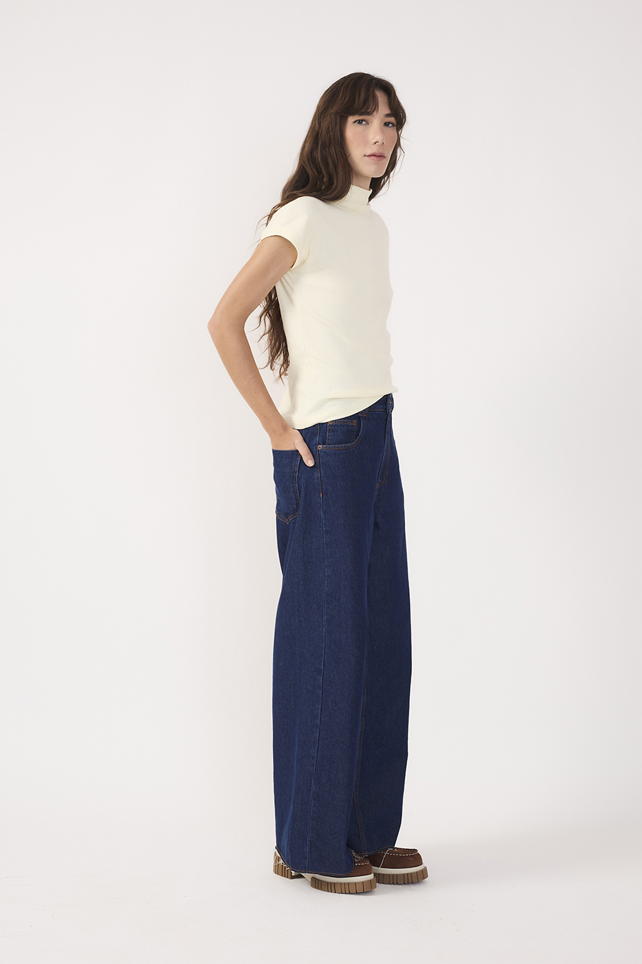 Wide-Leg Cotton Jeans_4