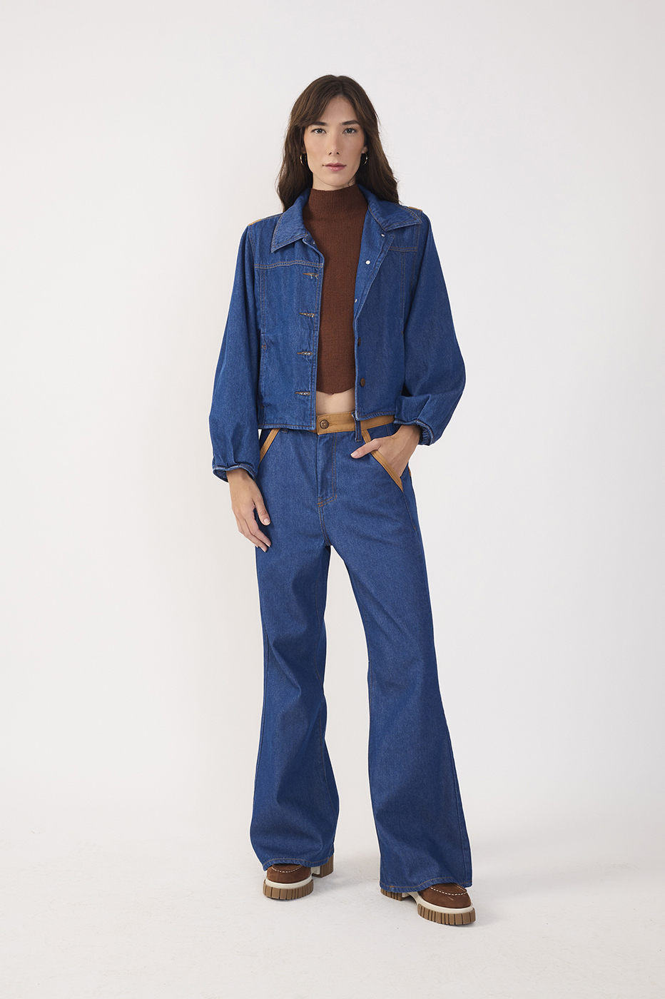 Two-Tone Wide-Leg Jeans_2