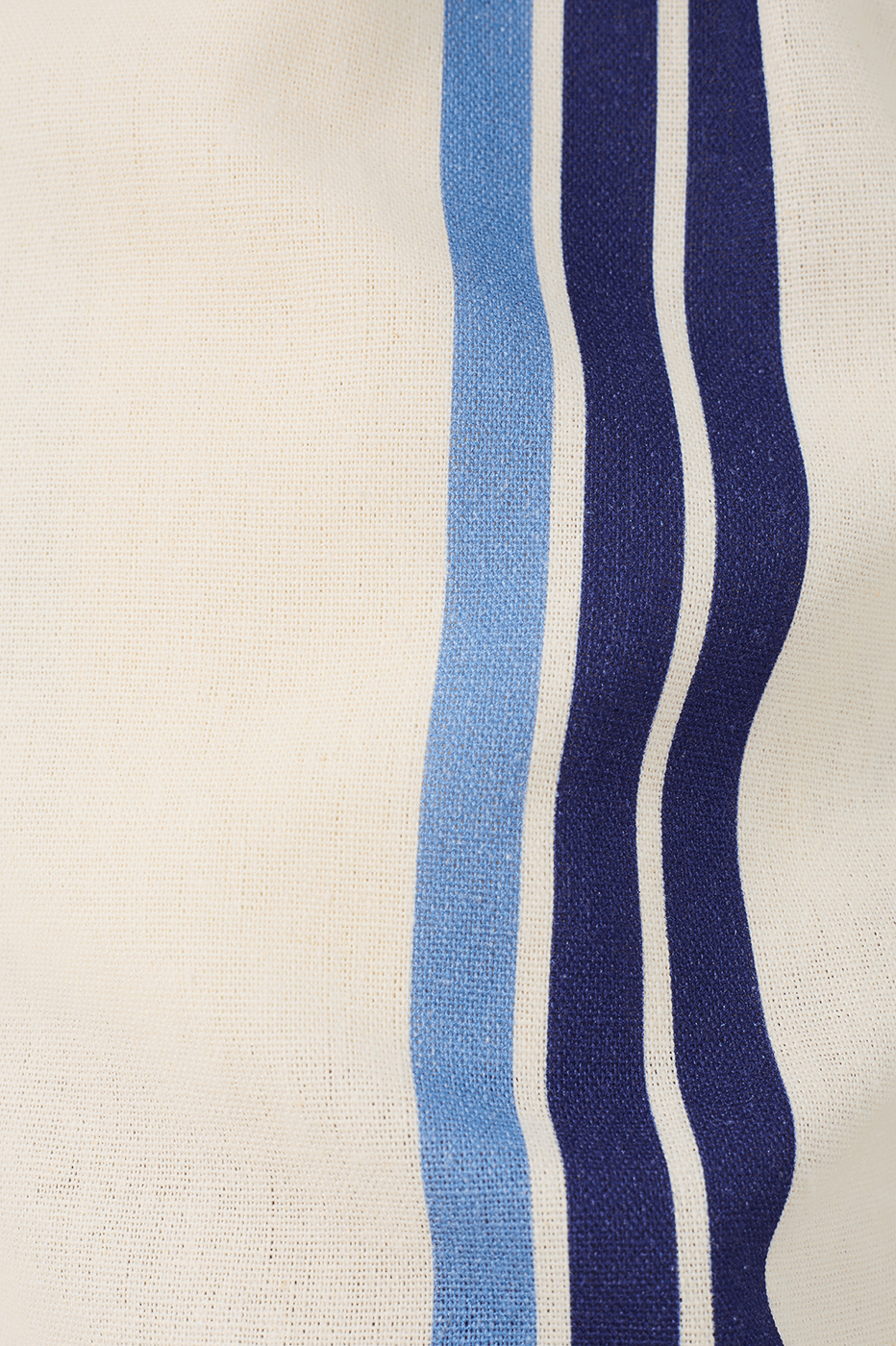 Blue Stripes Joa Side Pockets Linen Pants