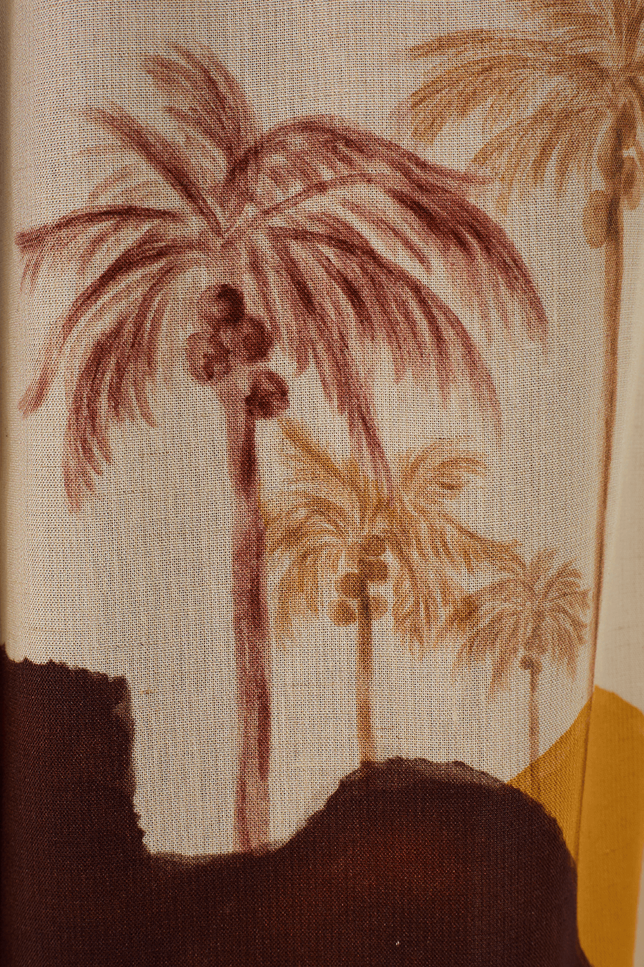 Sand Corcovado Drawstring Waist Side Pockets Cambric Pants