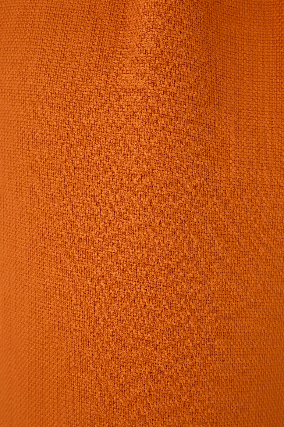 Orange Samba Buttoned Waist Side Pockets Tailored Pants