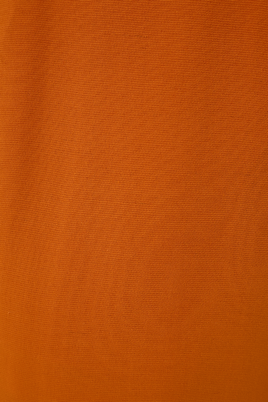Orange Samba Side Pockets Tied Hem Pants