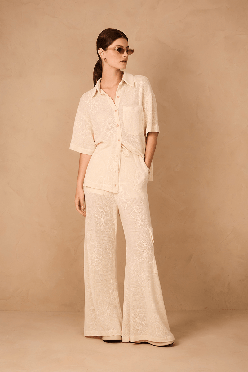 Off-White Grumari Side Pockets Lined Jacquard Pants_1