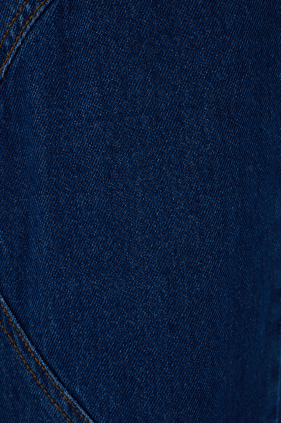 Denim Mare Pockets Wide-Leg Pants