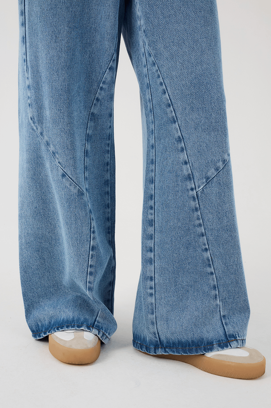 Denim Love Pockets Pants