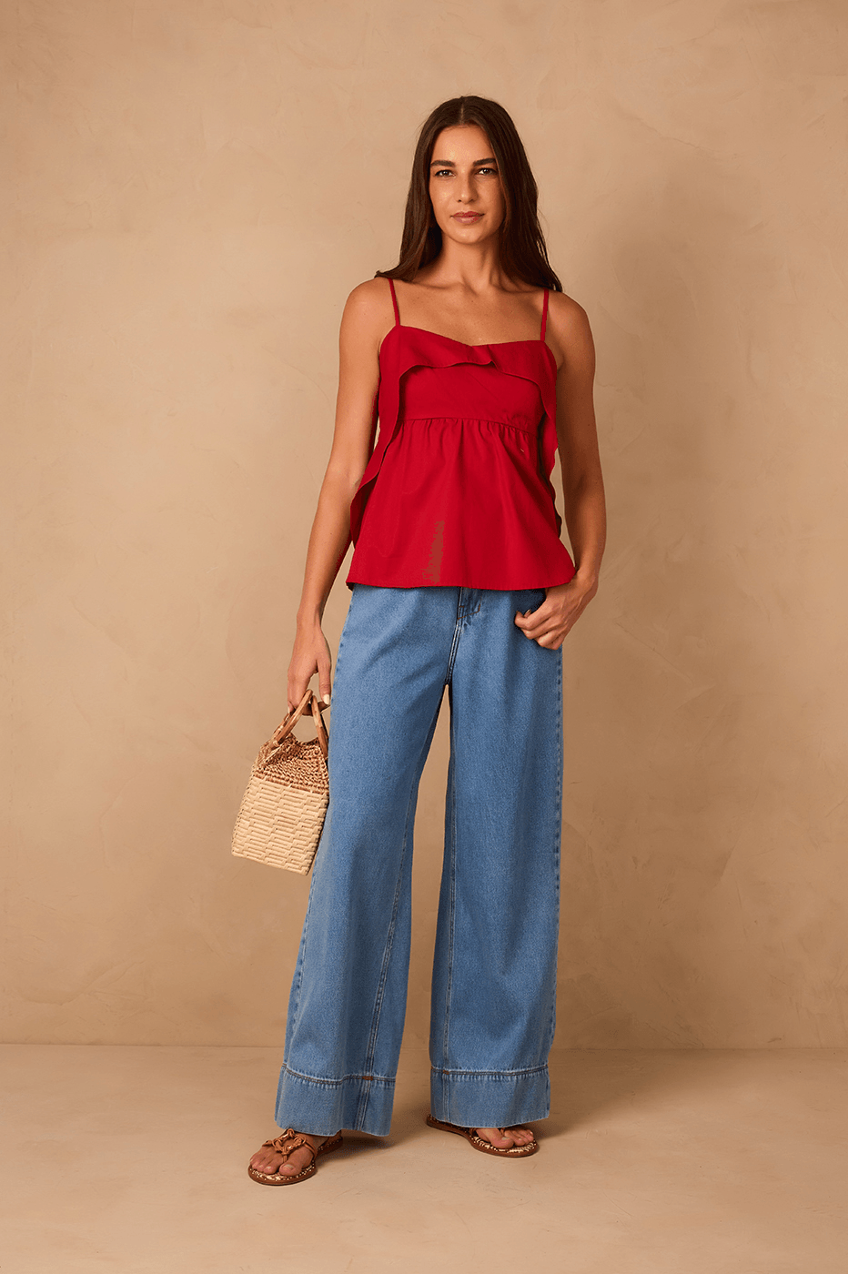 Denim Ocean Pockets Pants