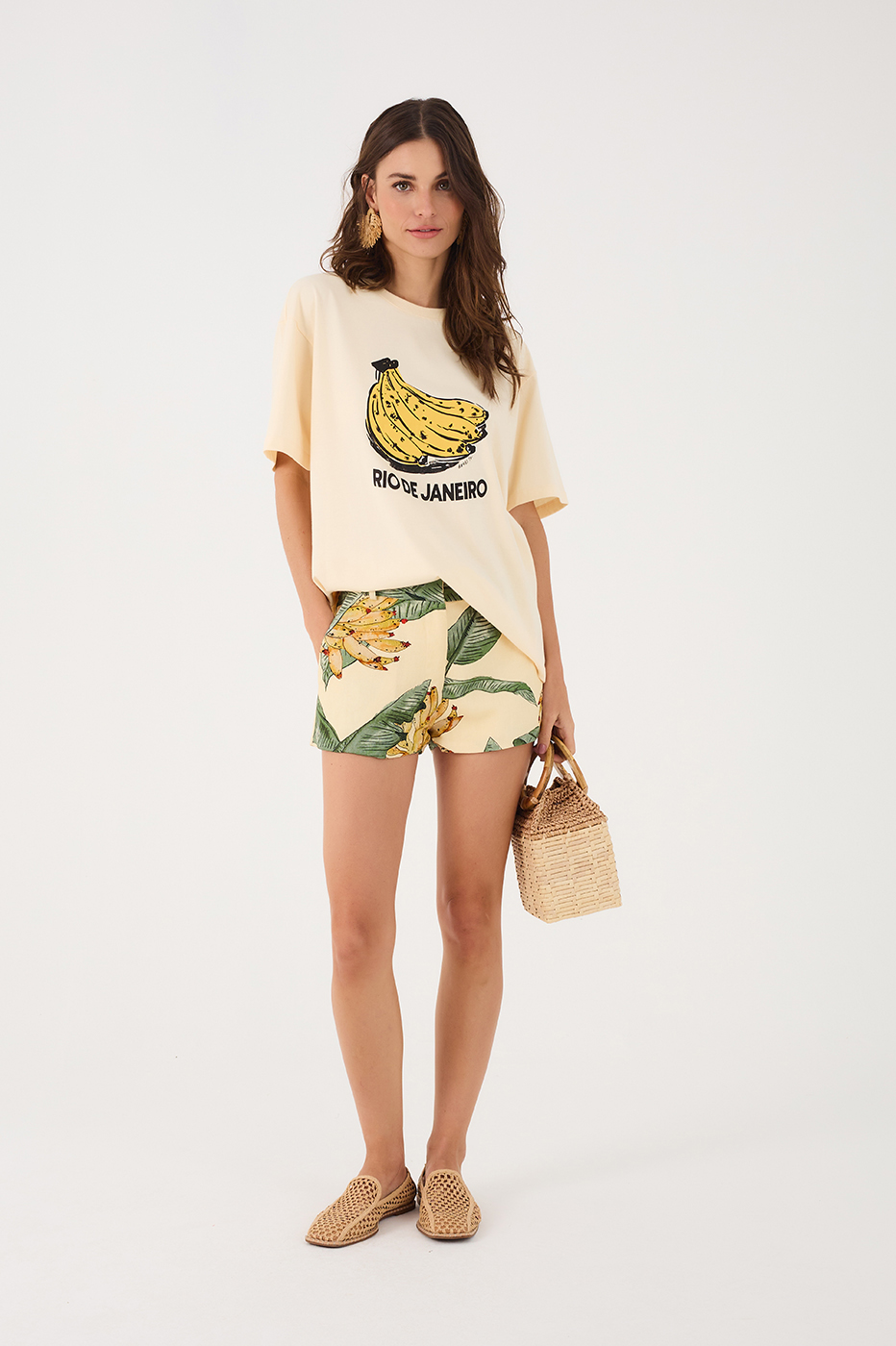 Mini Shorts In Paradise Print_2