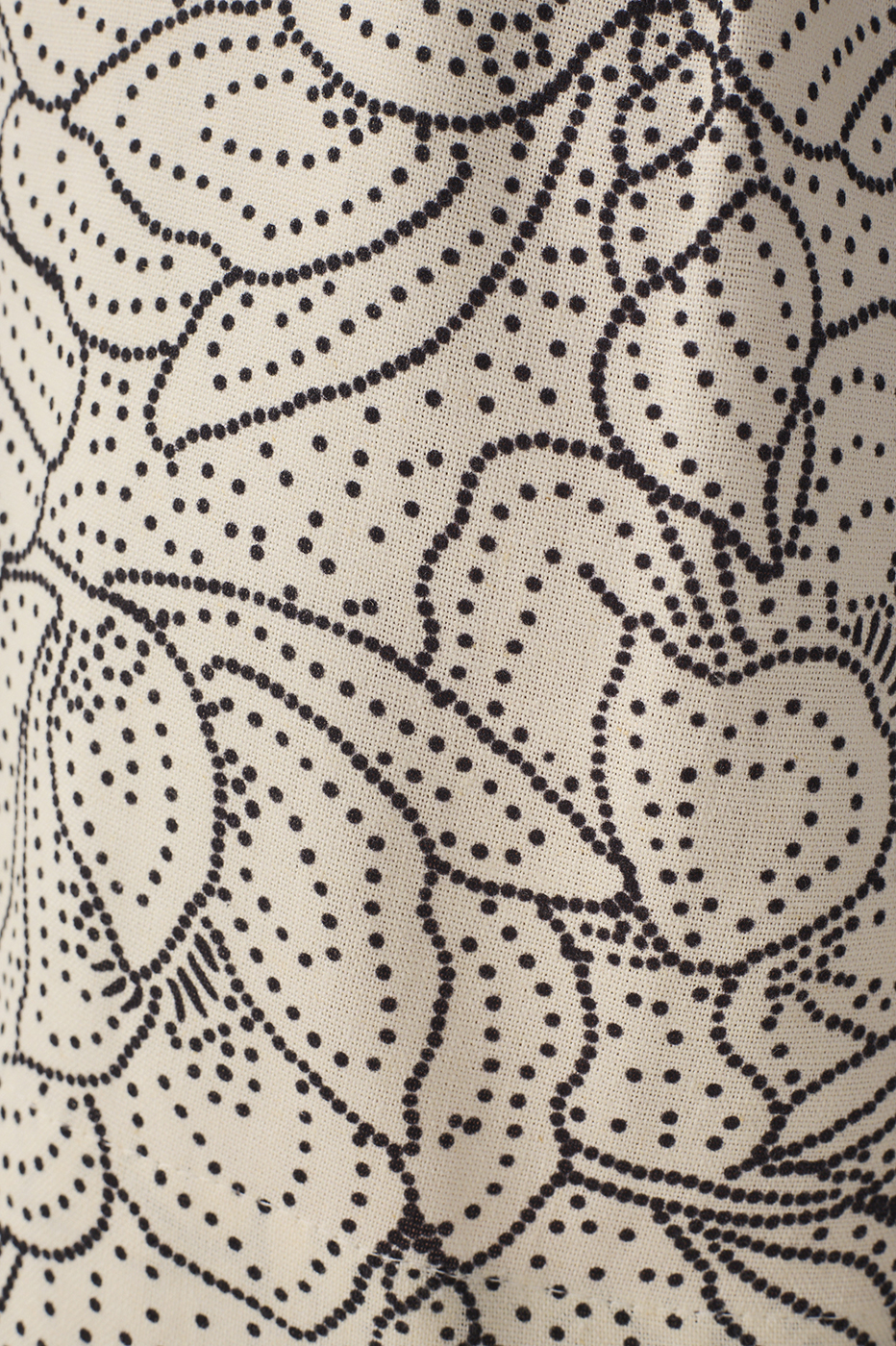 Linen Ponto A Ponto Print Shorts