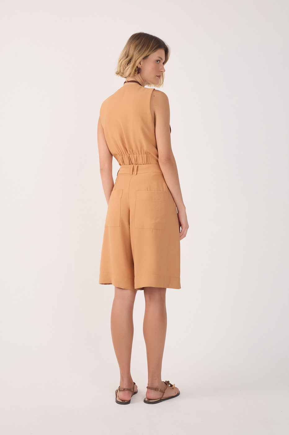 Tailored Pleats Bermuda_5