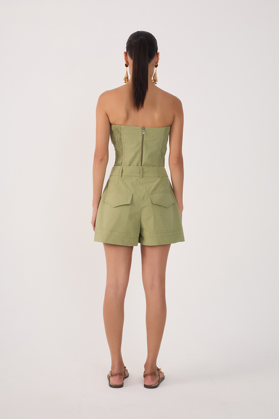 Cotton Utility Pocket Shorts_5