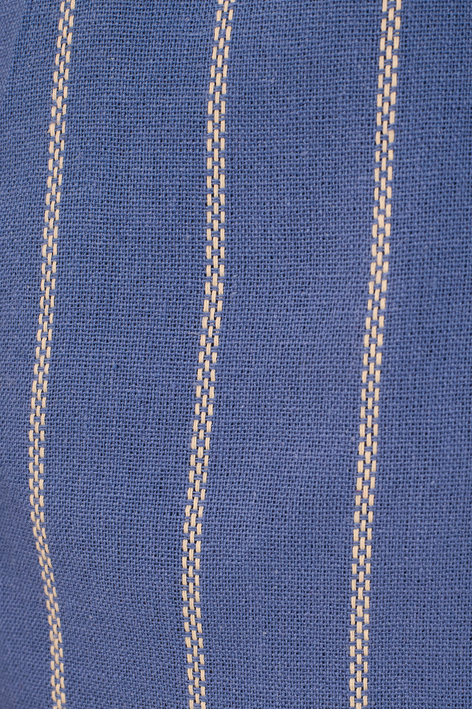 Linen Striped Pleated Bermuda_6