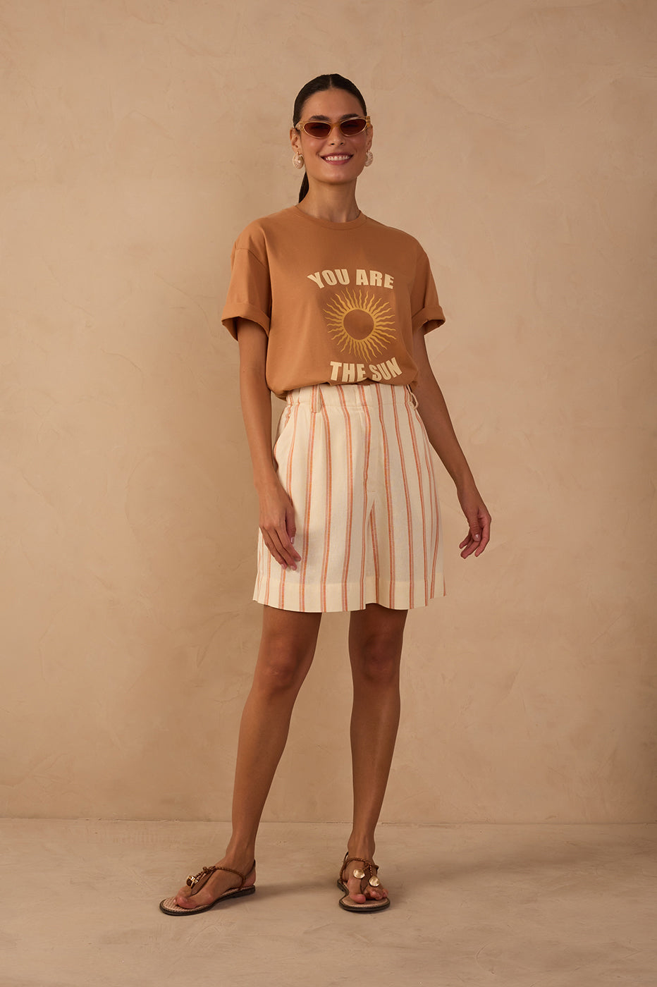 Linen Striped Bermuda_1