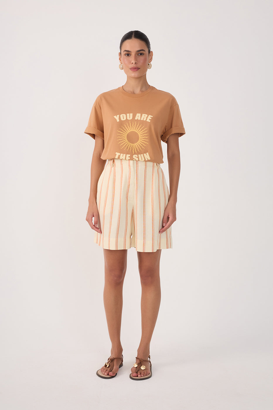 Linen Striped Bermuda_2