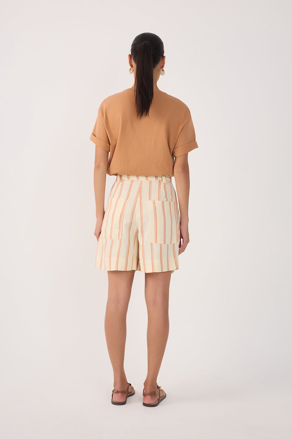 Linen Striped Bermuda_5