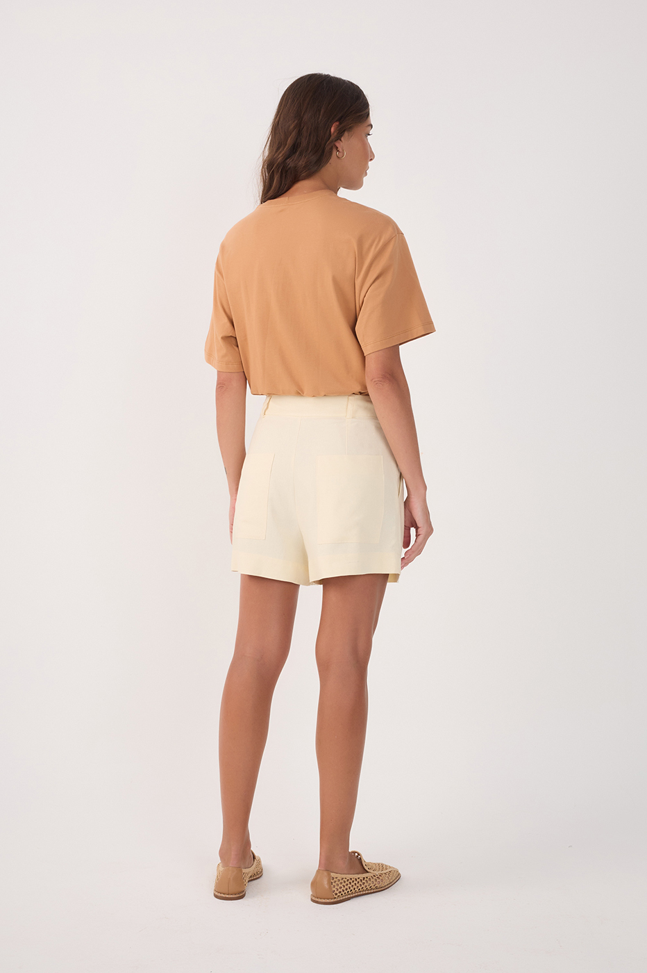 Linen Front Yoke Shorts_5