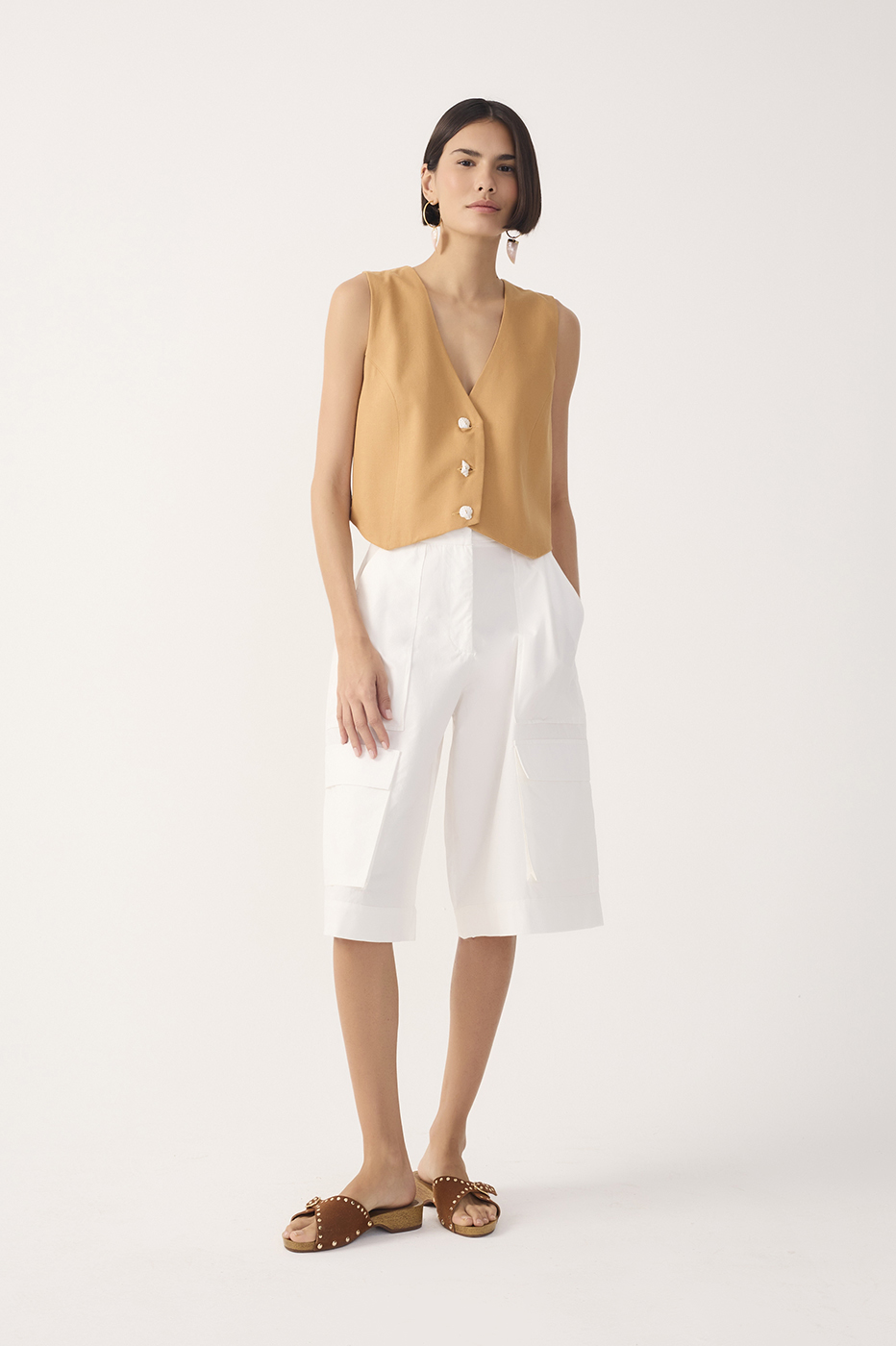 Utility Cotton Bermuda