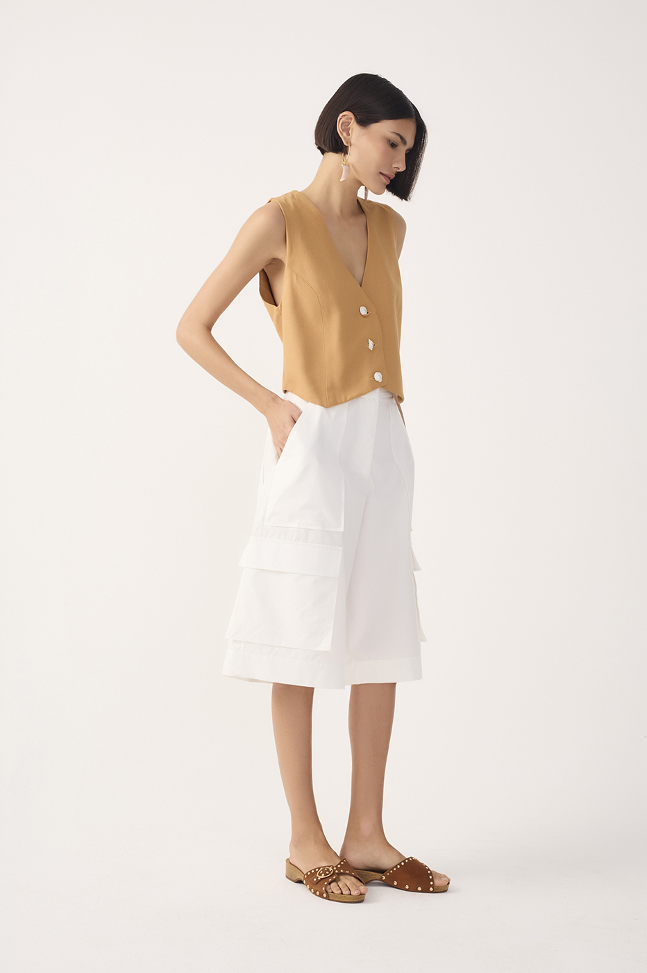 Utility Cotton Bermuda_3