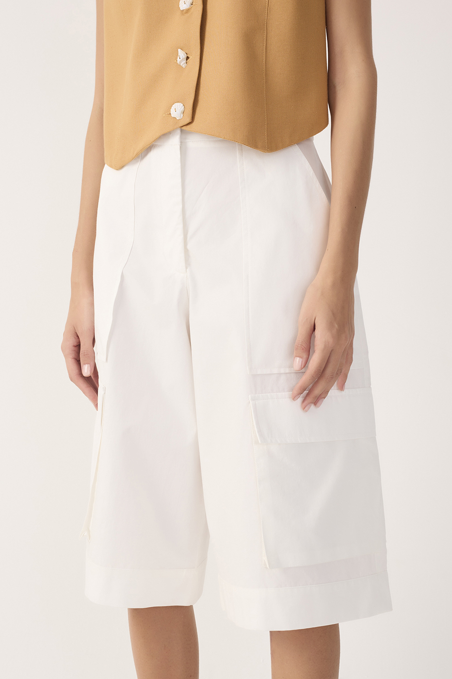 Utility Cotton Bermuda_4