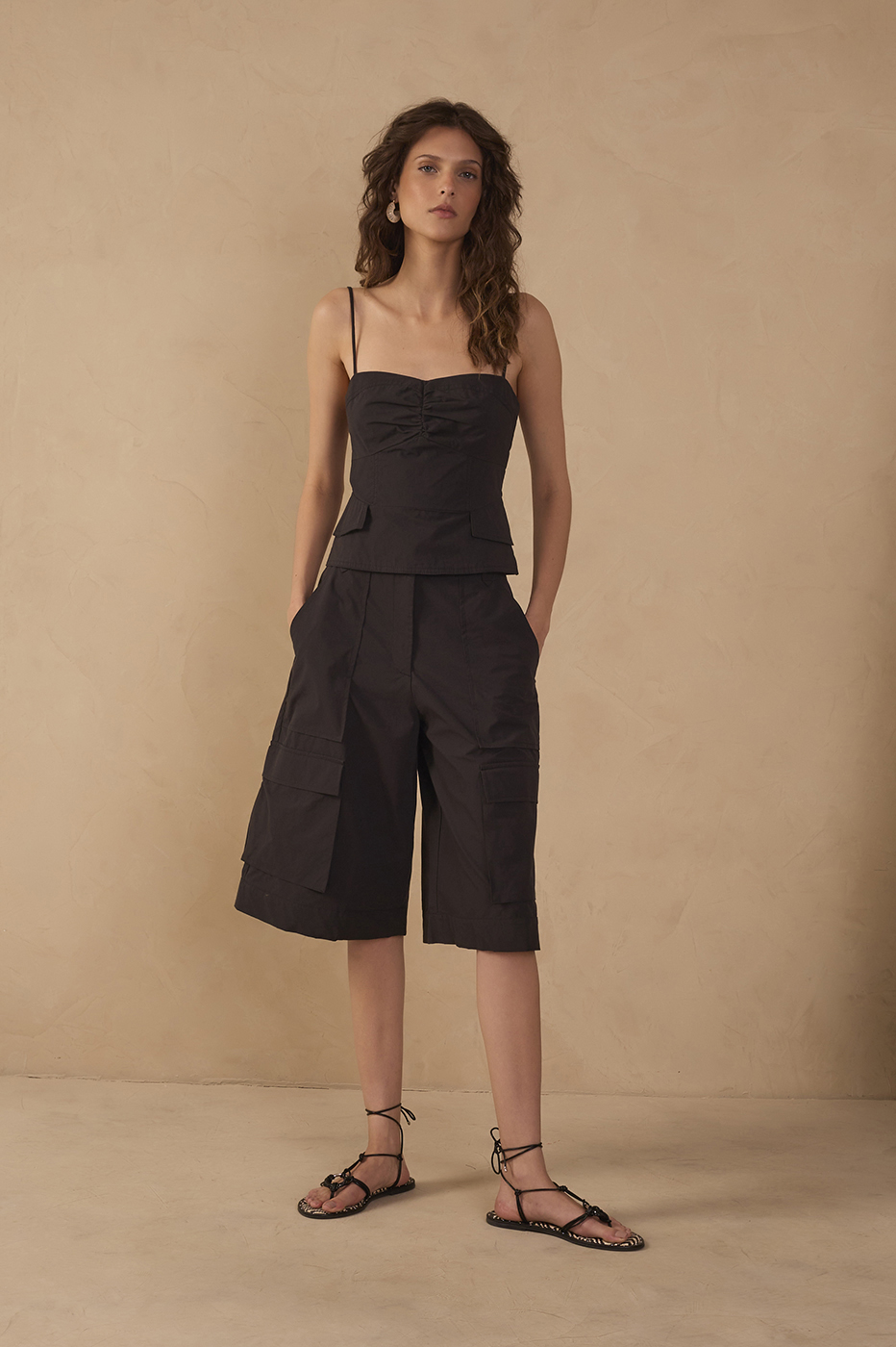 Utility Cotton Bermuda