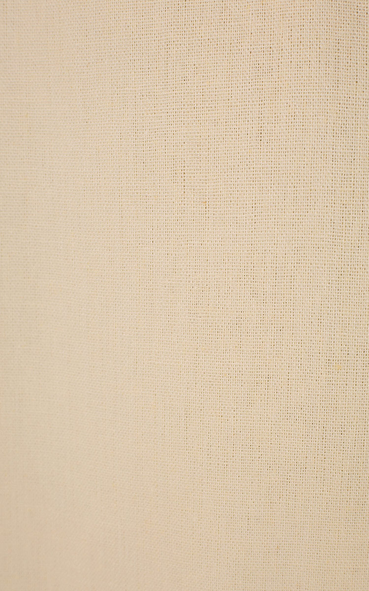 Beige Concha Pleats Pockets Linen Shorts_6