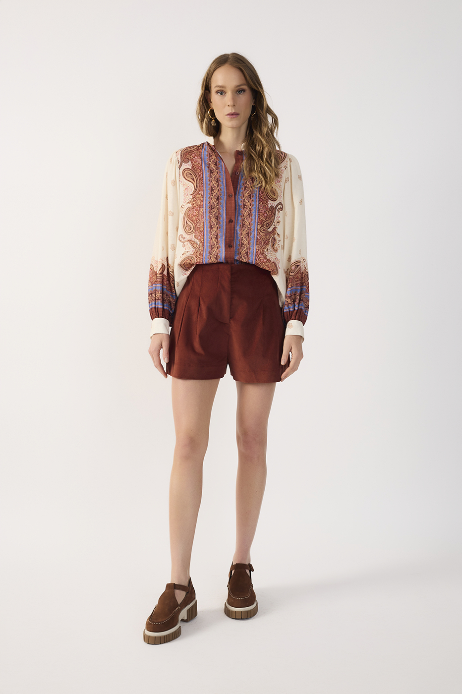 Corduroy Velvet Shorts_2