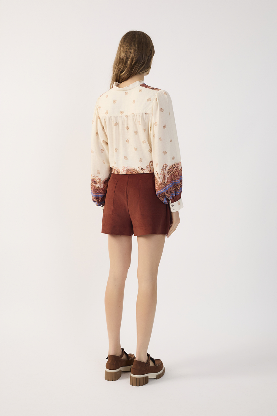 Corduroy Velvet Shorts_5