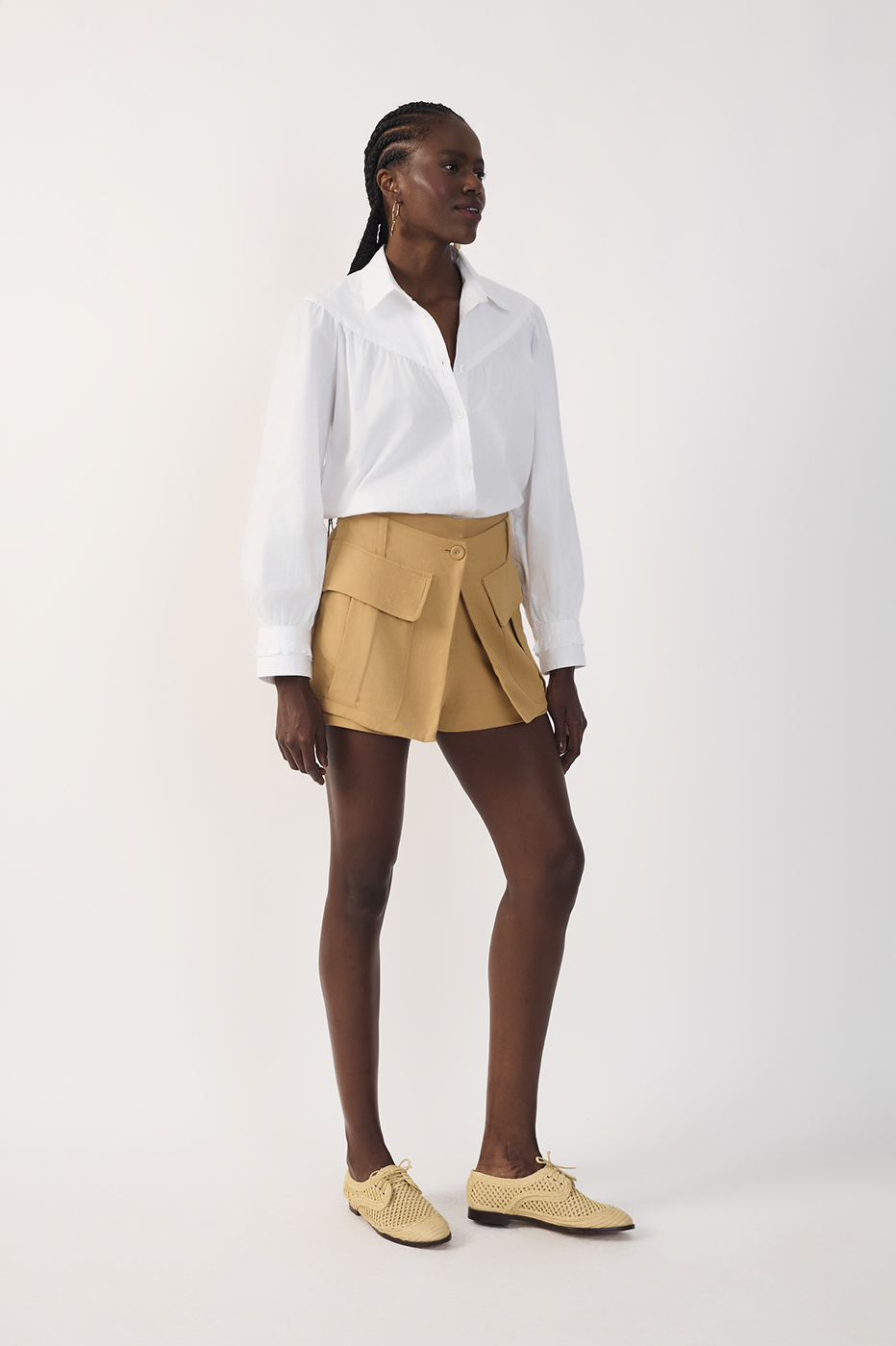 Pocket Skirt Shorts_3