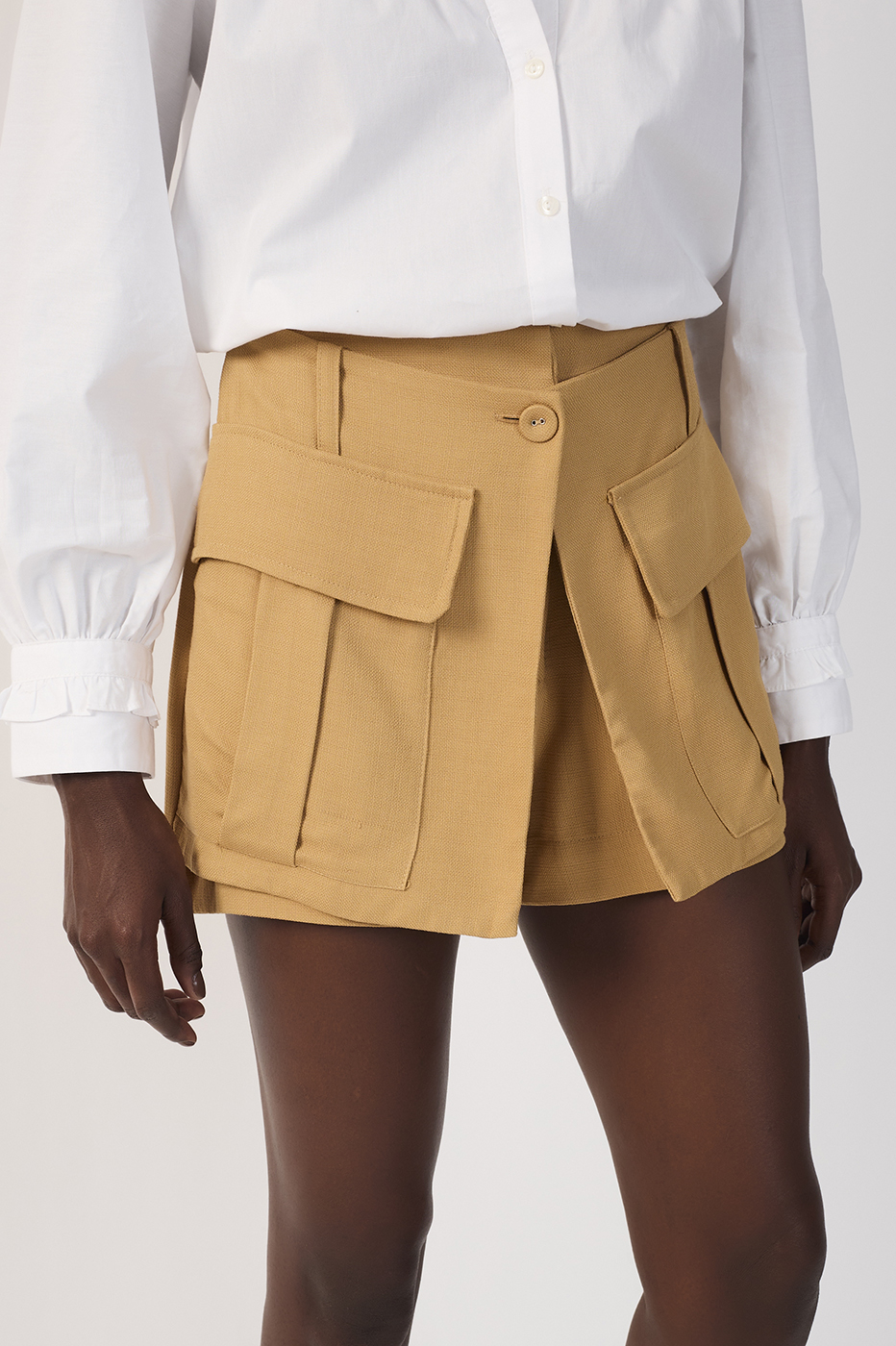 Pocket Skirt Shorts_4