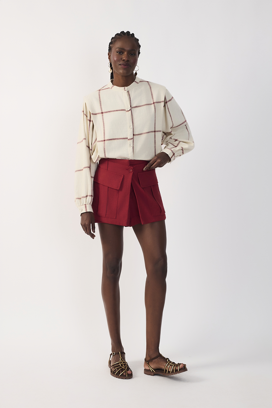 Pocket Skirt Shorts_2