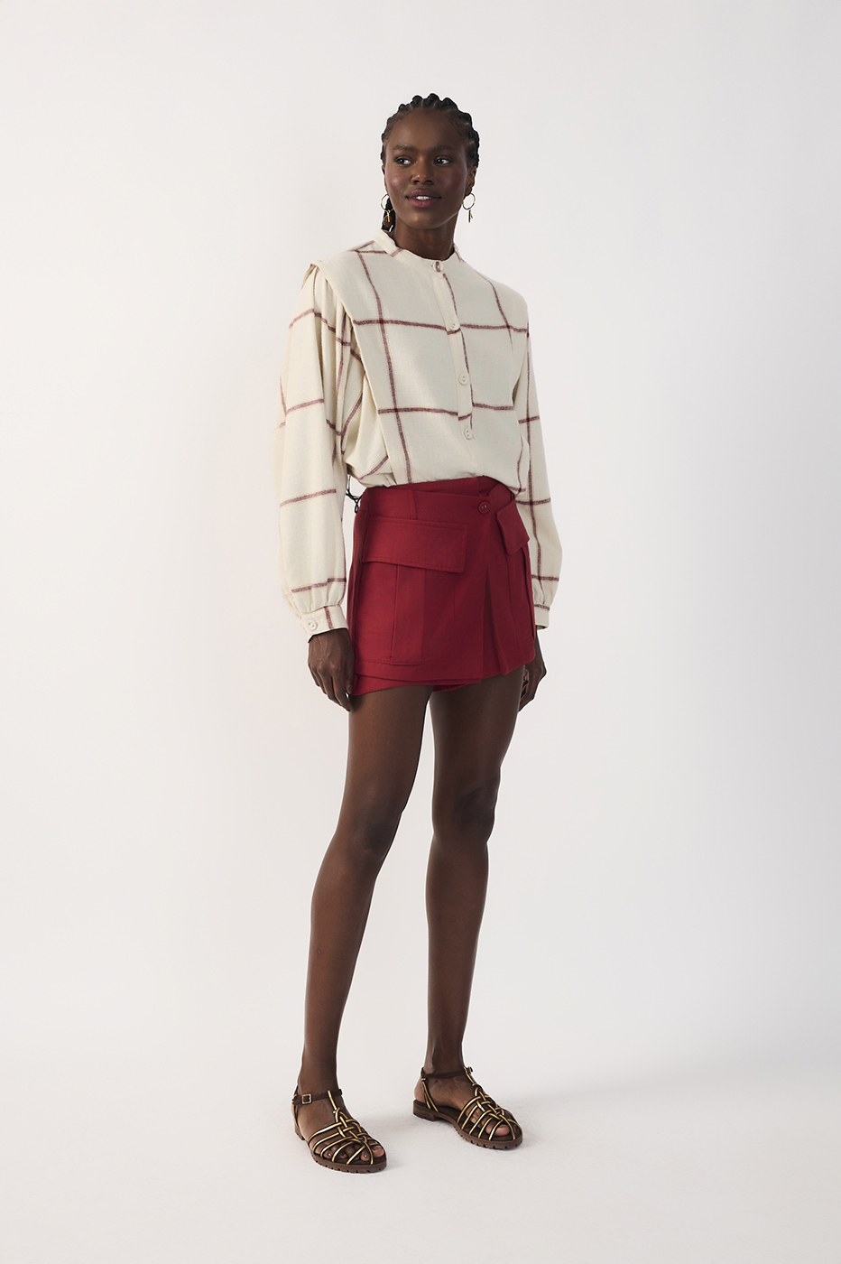 Pocket Skirt Shorts_3