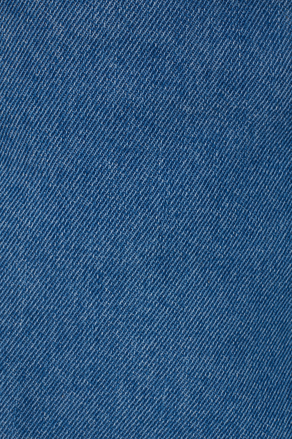 Denim Offset Stitching Bermuda_6