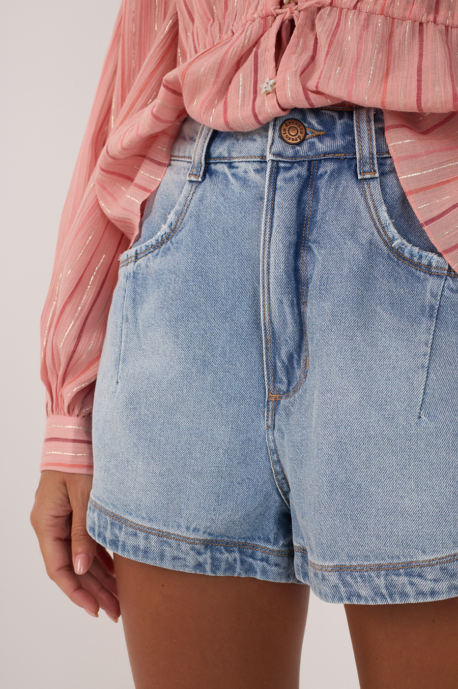 Denim Topstitch Short_4