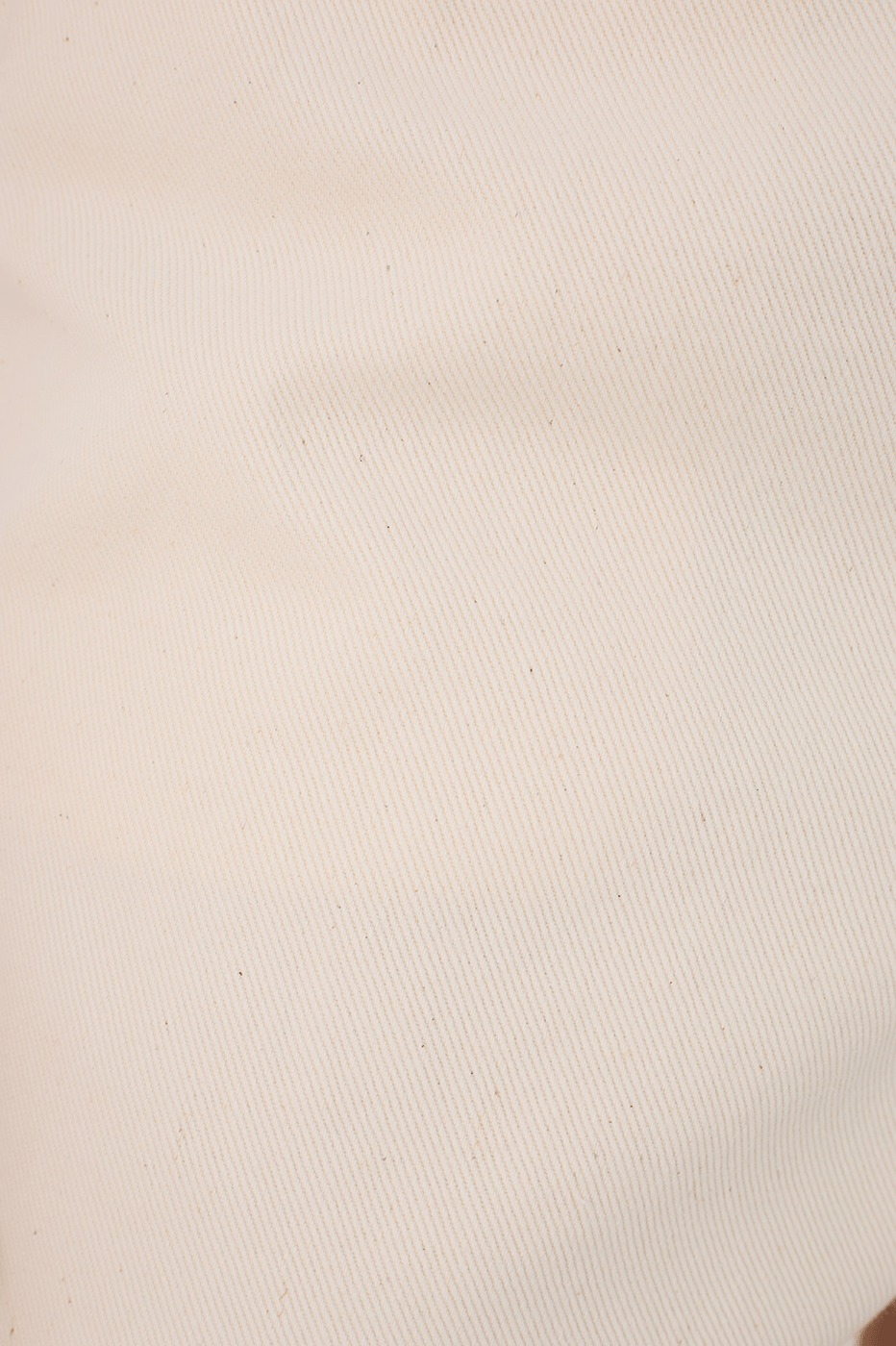 Off-White Pockets Belt Loops Twill Shorts