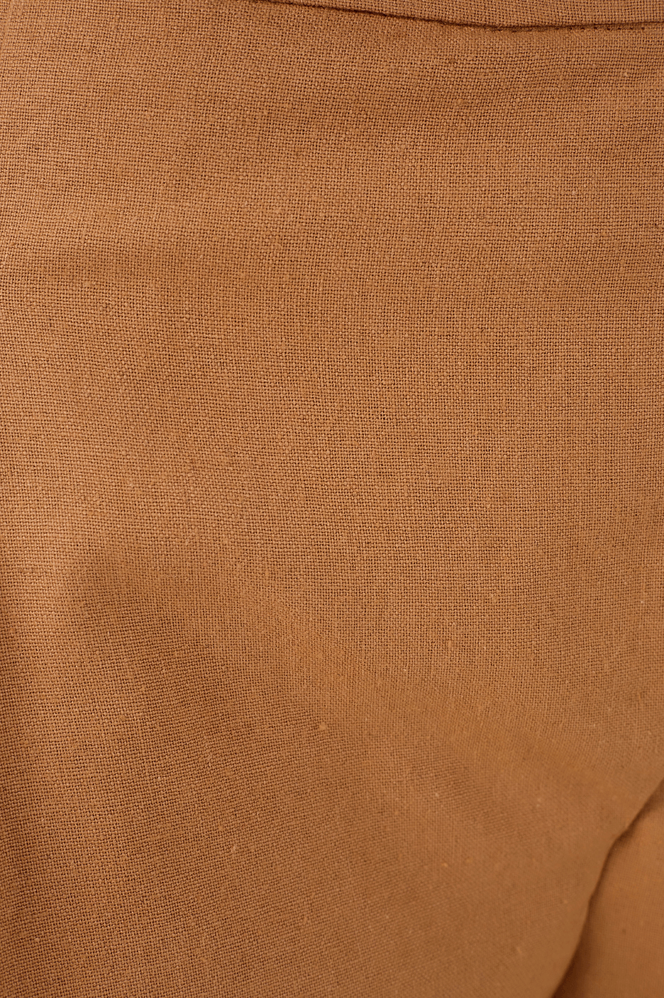 Off-White Asymmetric Side Pockets Linen Shorts