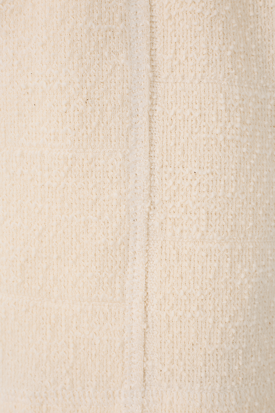 Off-White Side Pockets Elastic Waistline Boucle Shorts