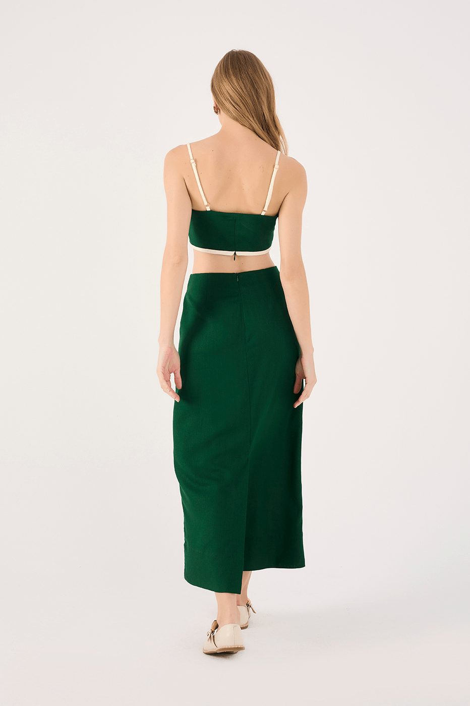 Alive Midi Linen Skirt_5