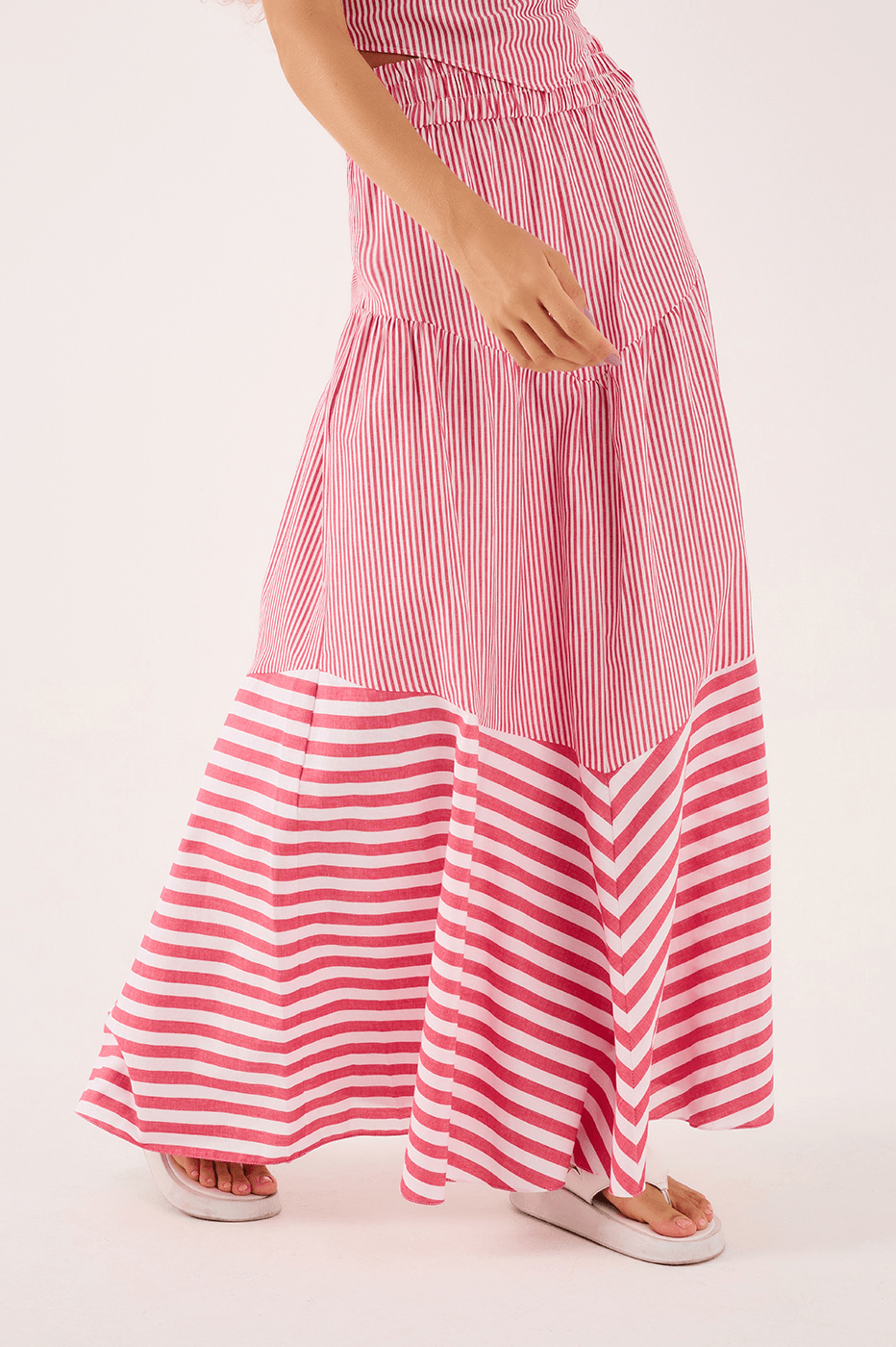 Cropped Striped Skirt_2