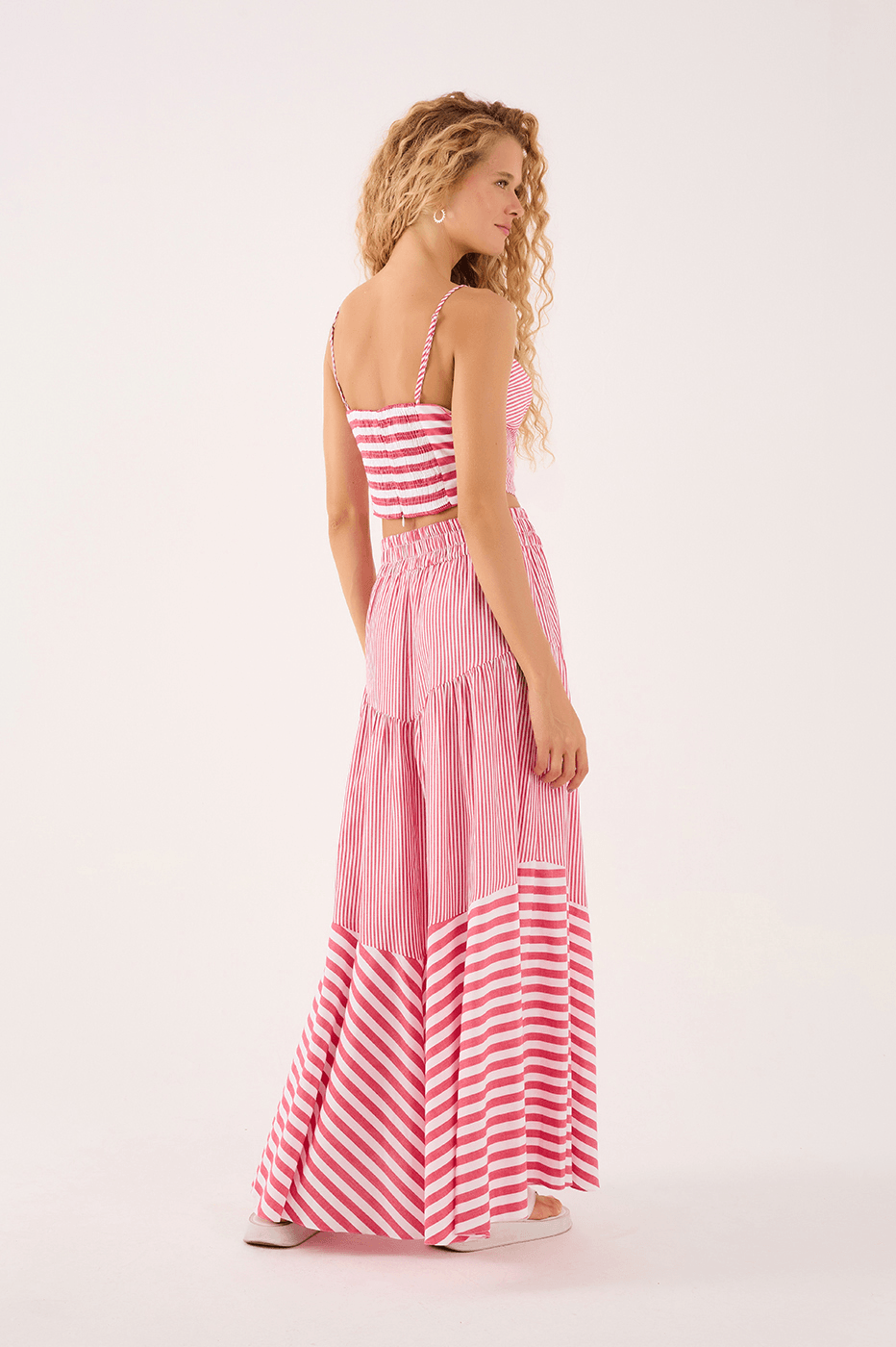 Cropped Striped Skirt_5