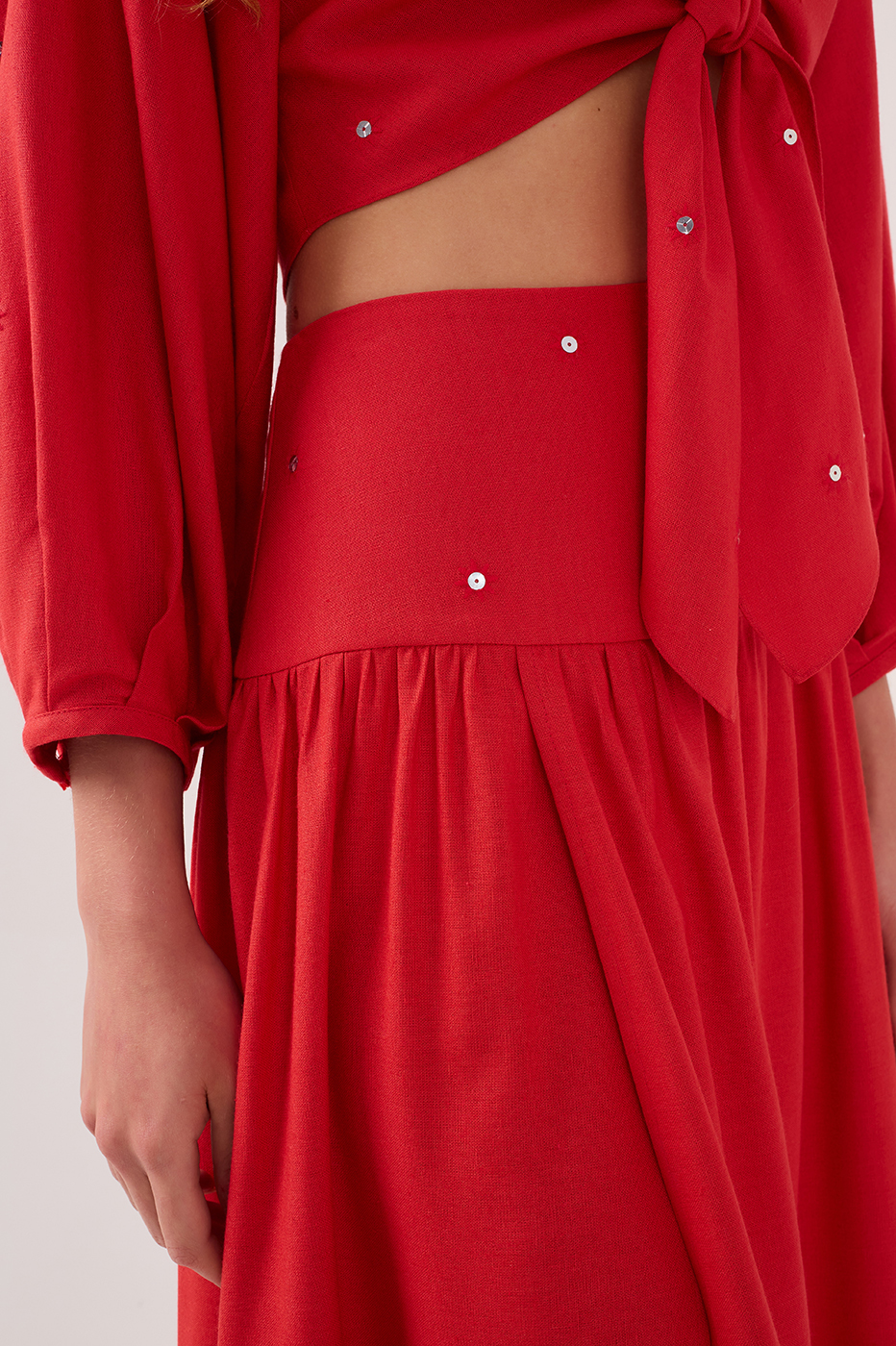 Emb. Seq. Maxi Skirt_4