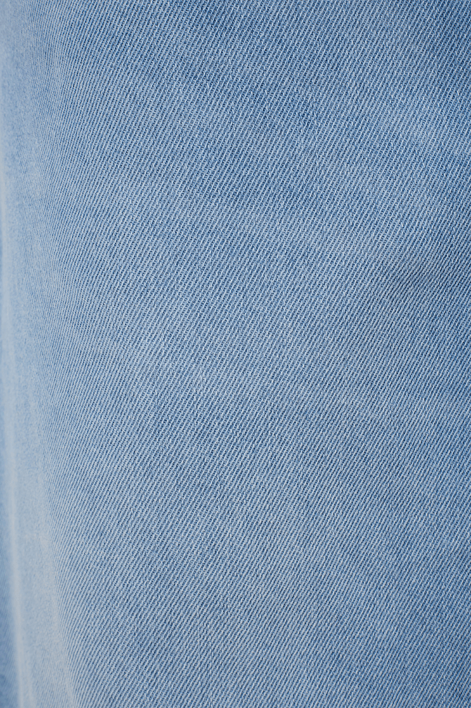 Jeans Skirt with Frayed Waist_6