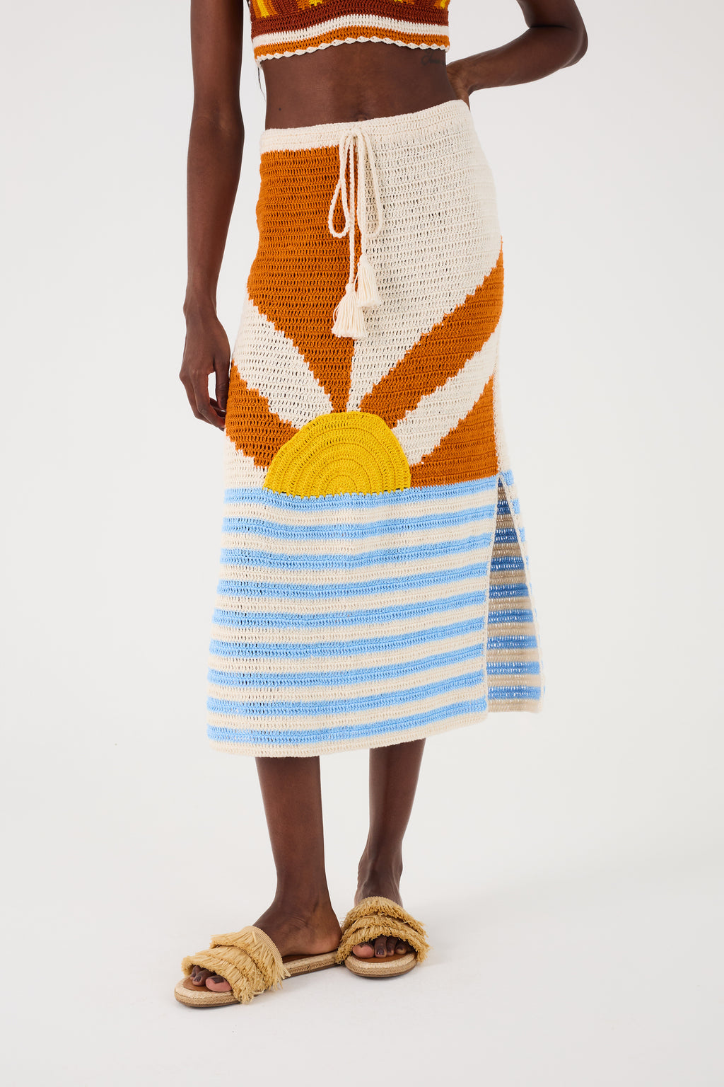 Sunset Crochet Skirt