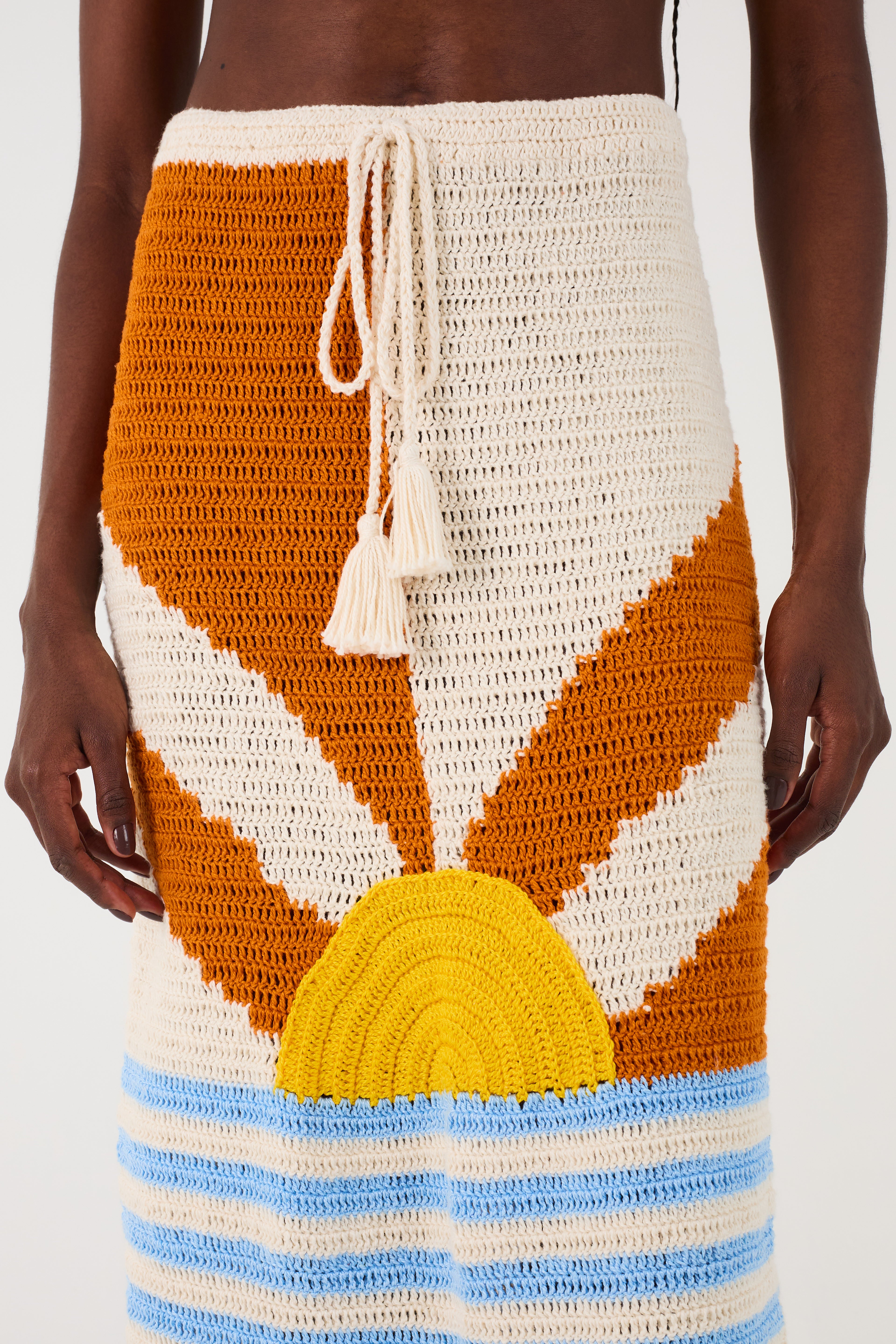 Sunset Crochet Skirt